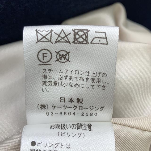 yori ヨリ コート F ネイビー レディース_6