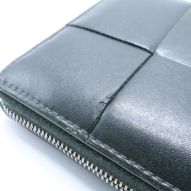 BOTTEGA VENETA ボッテガヴェネタ 長財布（小銭入れあり） グリーン メンズ_10