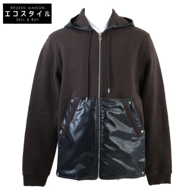 HERMES エルメス トップス M ダークブラウン メンズ
