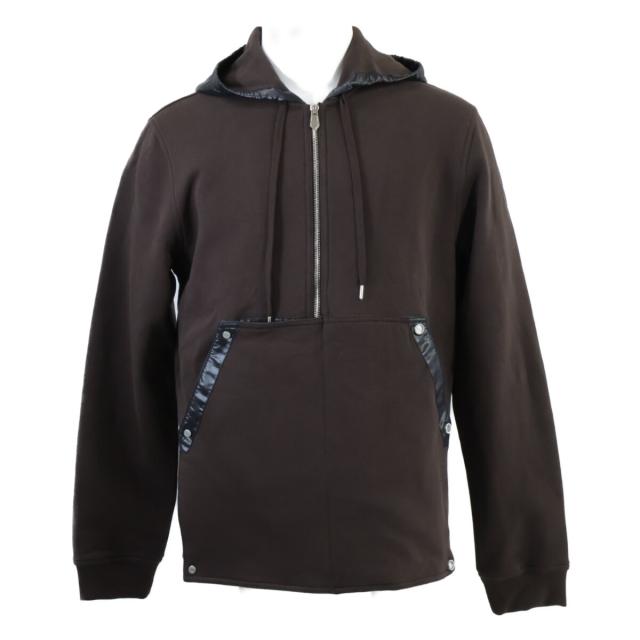 HERMES エルメス トップス M ダークブラウン メンズ_2