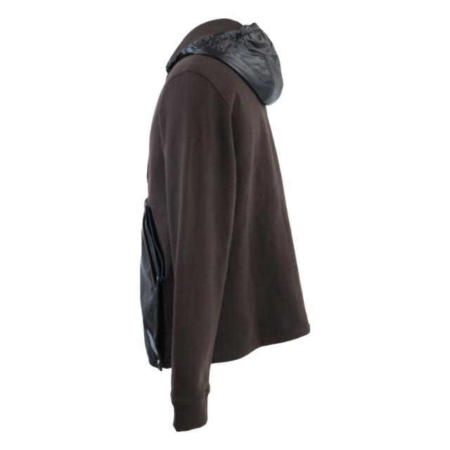HERMES エルメス トップス M ダークブラウン メンズ_3