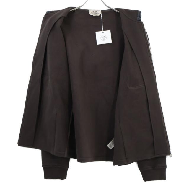 HERMES エルメス トップス M ダークブラウン メンズ_5