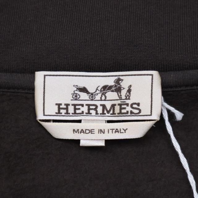 HERMES エルメス トップス M ダークブラウン メンズ_6