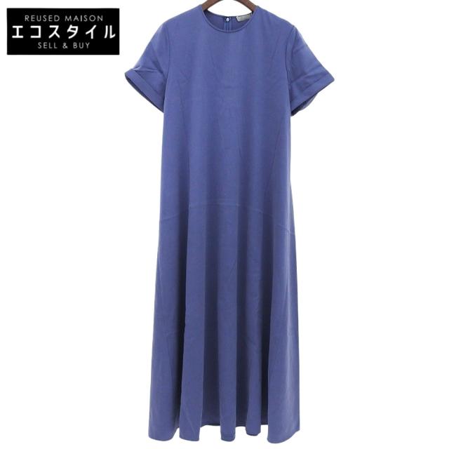 theory luxe セオリーリュクス ワンピース 40 ブルー レディース