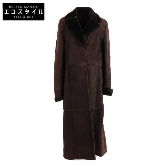 LOEWE ロエベ コート 38 ブラウン レディース