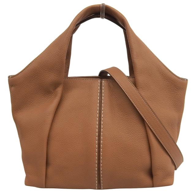 TODS トッズ ハンドバッグ ブラウン レディース_1