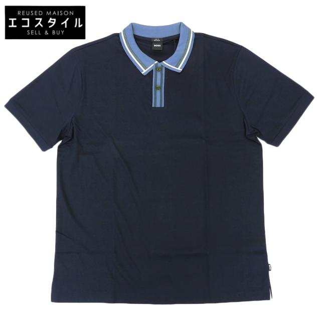 BOSS ボス トップス XXL ネイビー メンズ