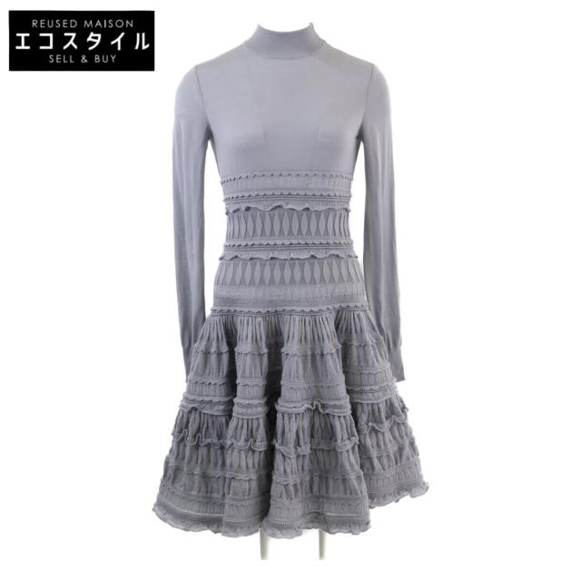 ALAIA アライア ワンピース 38 グレー レディース