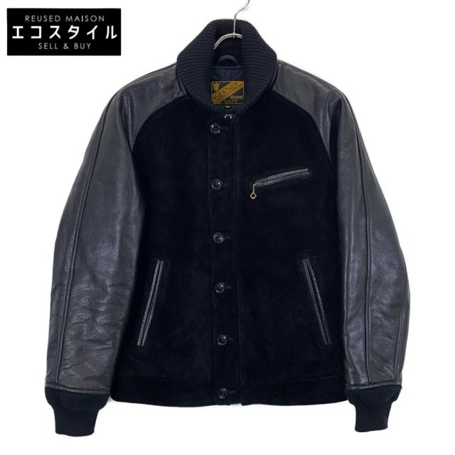 Y2 LEATHER ワイツーレザー ジャケット 36 ブラック メンズ