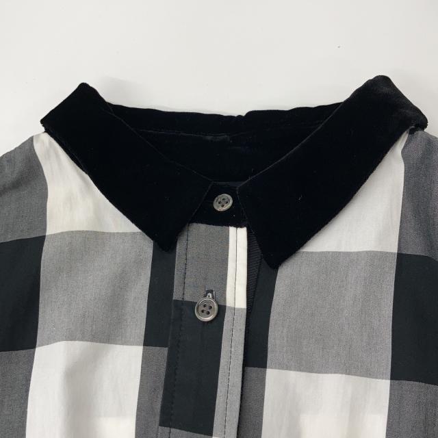 sacai サカイ ワンピース 3 ホワイト×ブラック レディース_4