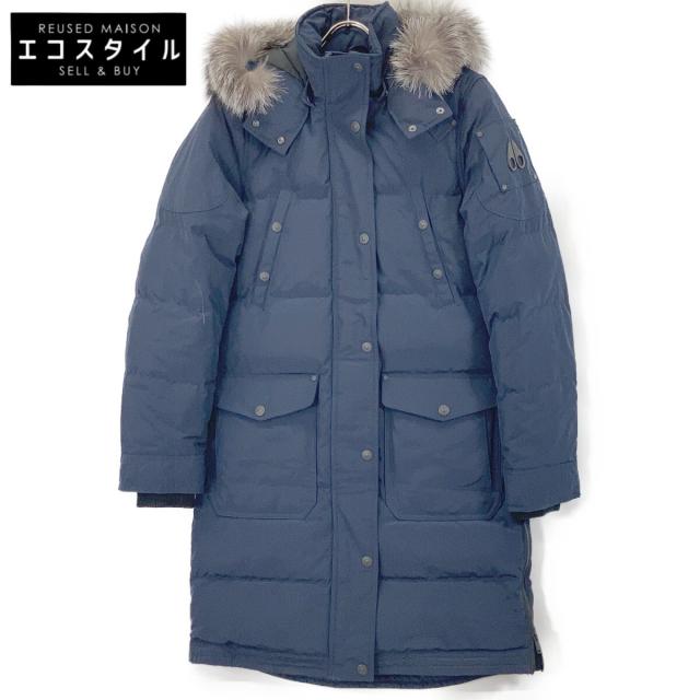 MOOSE KNUCKLES ムースナックルズ コート M ネイビー レディース