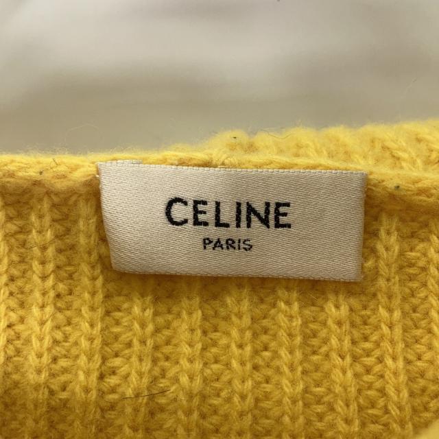 CELINE セリーヌ トップス L イエロー メンズ