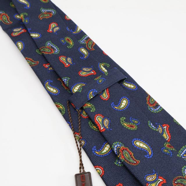 ETRO エトロ ネクタイ ネイビー メンズ_3