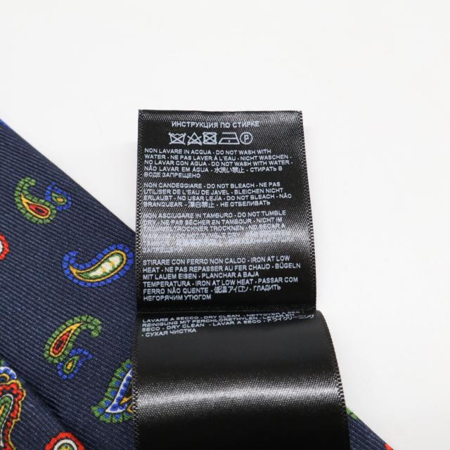 ETRO エトロ ネクタイ ネイビー メンズ_6