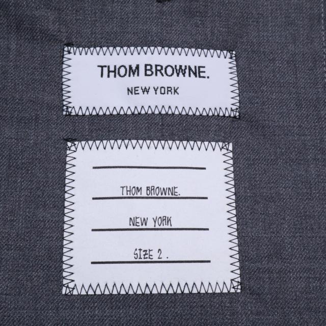 THOM BROWNE トムブラウン コート 2 グレー メンズ_5