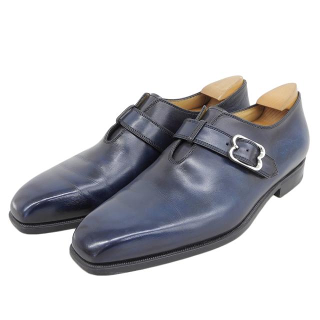 berluti ベルルッティ シューズ 7 1/2 ネイビー メンズ_1