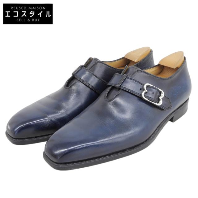 berluti ベルルッティ シューズ 7 1/2 ネイビー メンズ