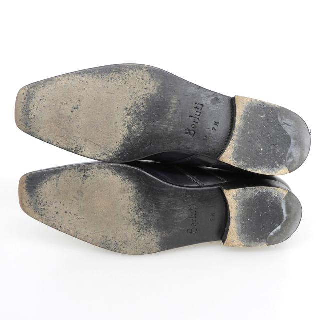 berluti ベルルッティ シューズ 7 1/2 ネイビー メンズ_2