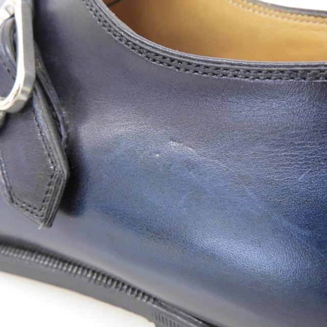 berluti ベルルッティ シューズ 7 1/2 ネイビー メンズ_4