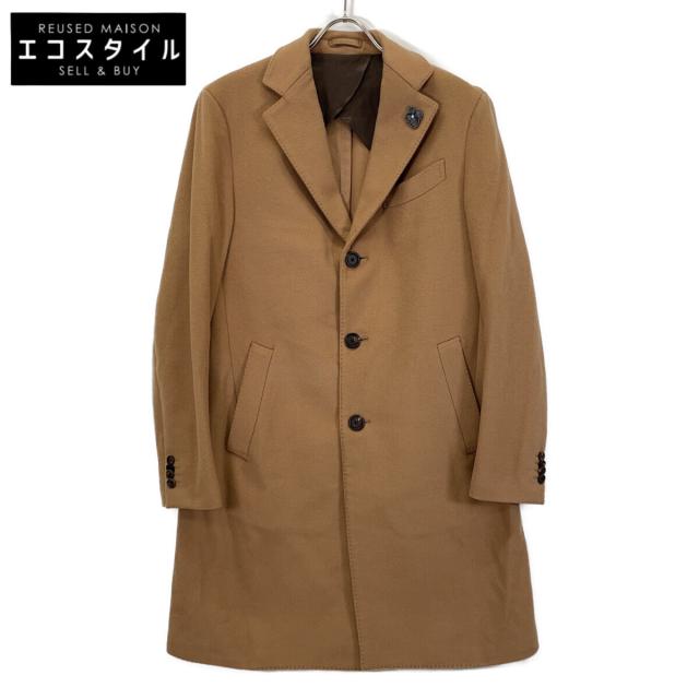 LARDINI ラルディーニ コート 48 キャメル メンズ