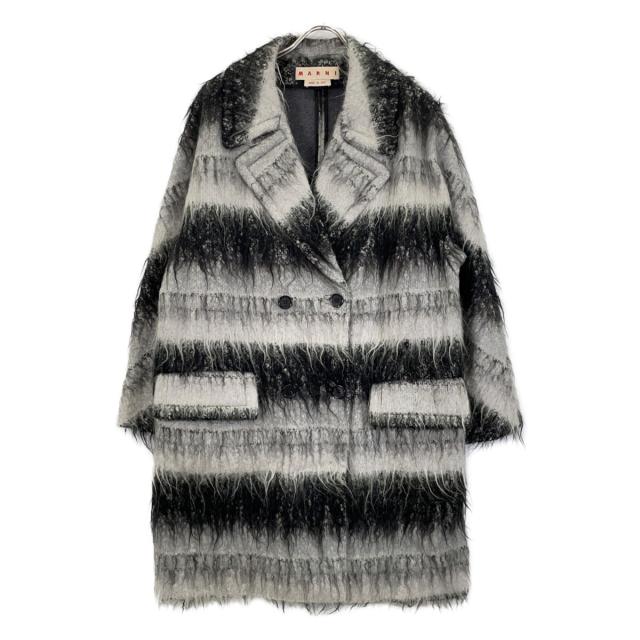 MARNI マルニ コート 40 ブラック グレー レディースの通販はau PAY