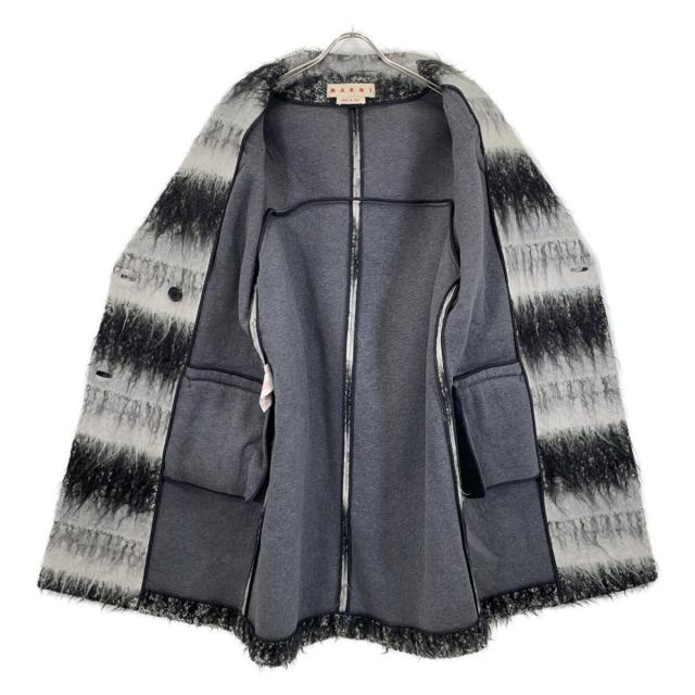 MARNI ブラック ロングコート サイズ40 MARNI マルニ コート 40 ブラック グレー レディースの通販はau PAY
