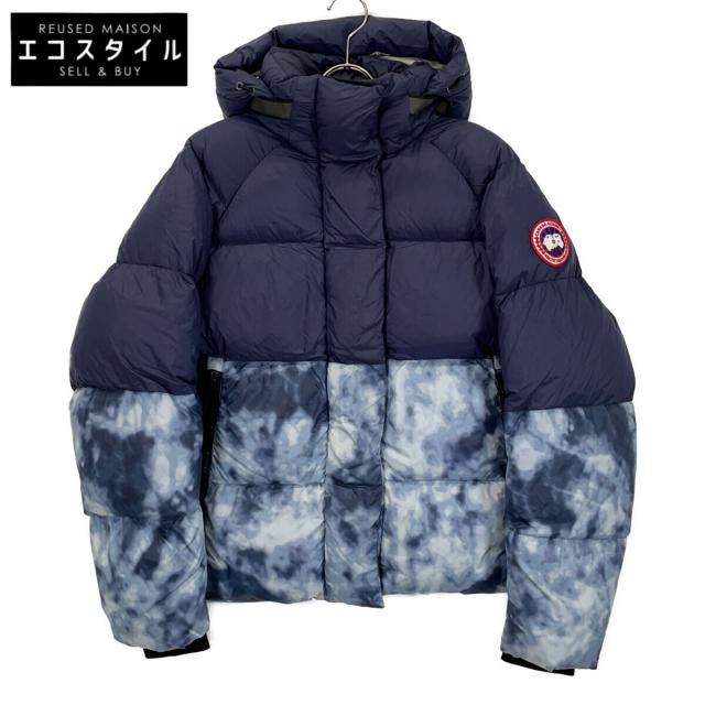 CANADA GOOSE カナダグース ジャケット LG ブルー×ブラック メンズ