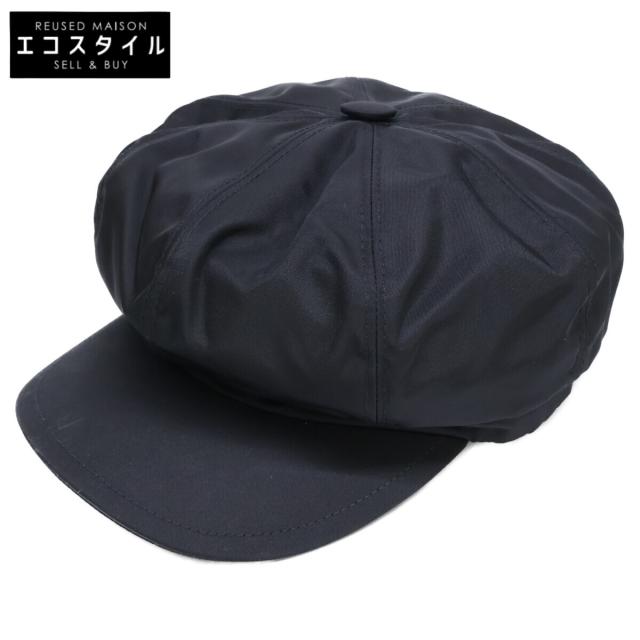 PRADA プラダ 帽子 M ブラック レディース