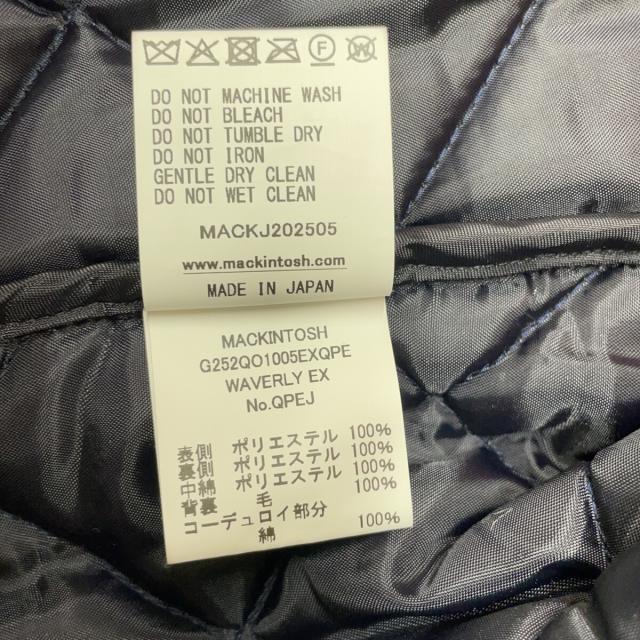 MACKINTOSH マッキントッシュ ジャケット 36 ネイビー メンズ_5