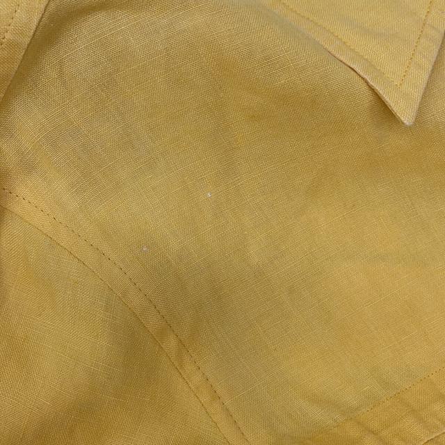 HERMES エルメス トップス 40 イエロー メンズ_8