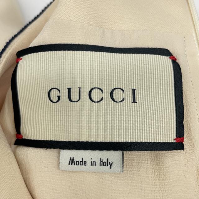 GUCCI グッチ ワンピース 38 アイボリー レディース 【公式通販】