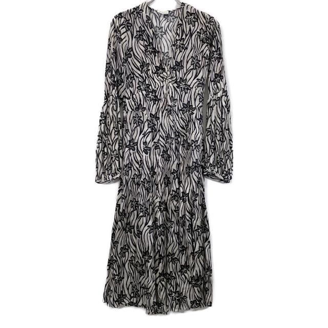 DRIES VAN NOTEN ドリスヴァンノッテン ワンピース 36 ブラック×グレー レディース_1