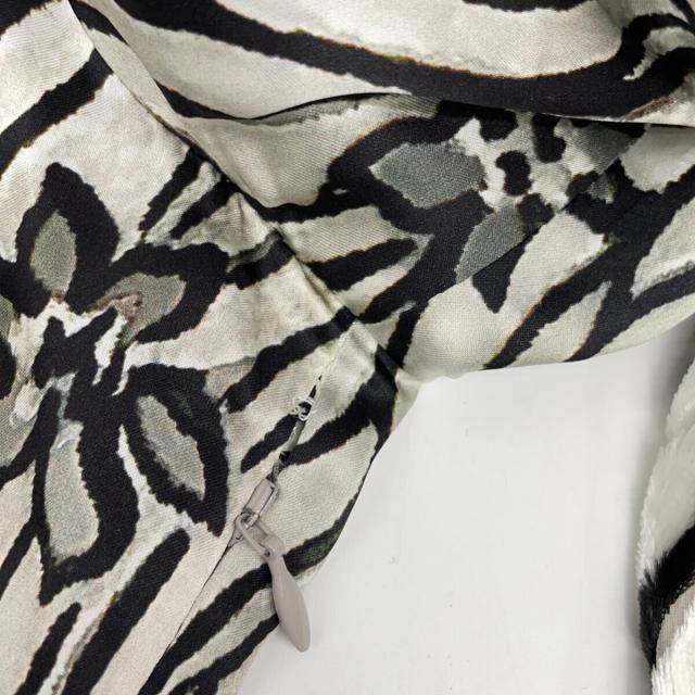 DRIES VAN NOTEN ドリスヴァンノッテン ワンピース 36 ブラック×グレー レディース_5