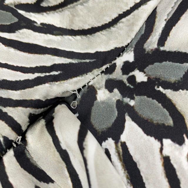 DRIES VAN NOTEN ドリスヴァンノッテン ワンピース 36 ブラック×グレー レディース_7