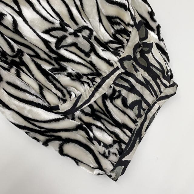 DRIES VAN NOTEN ドリスヴァンノッテン ワンピース 36 ブラック×グレー レディース_8