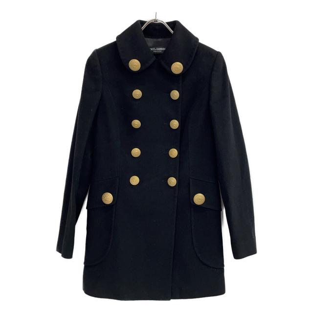 DOLCE&GABBANA ドルチェアンドガッバーナ コート 40 ブラック 