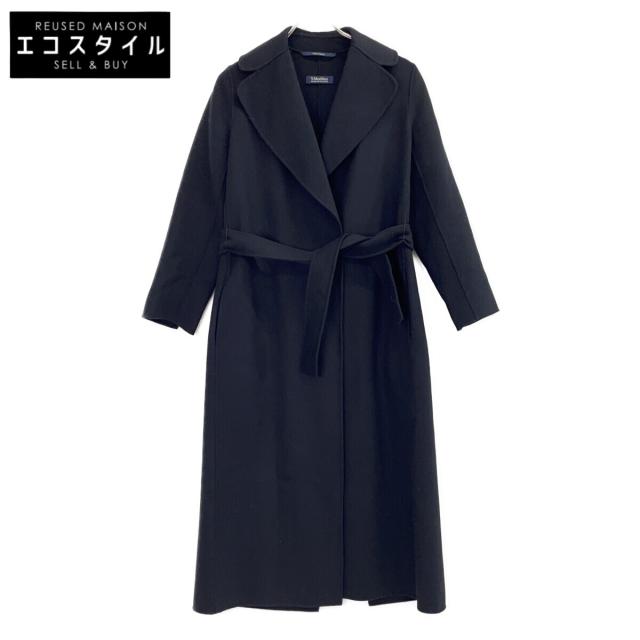 S MaxMara エスマックスマーラ コート 34 ブラック レディース