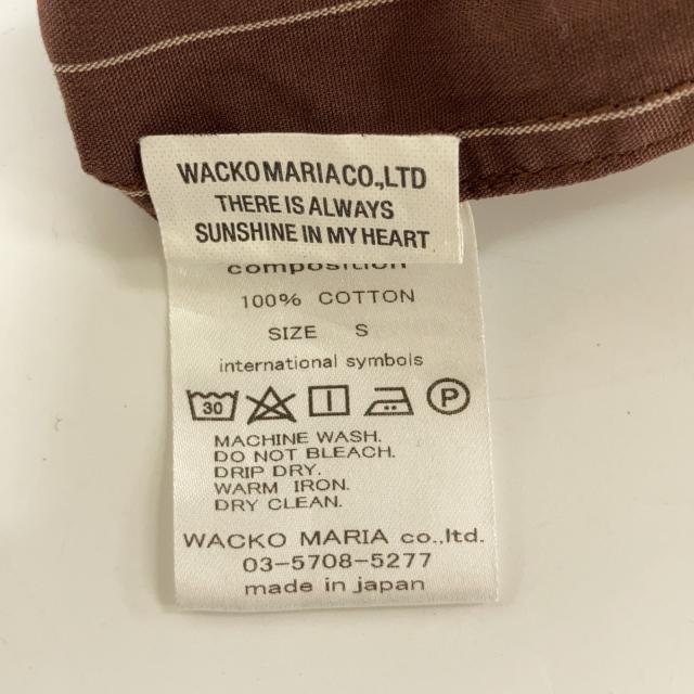 WACKO MARIA ワコマリア トップス S ブラウン メンズ_4