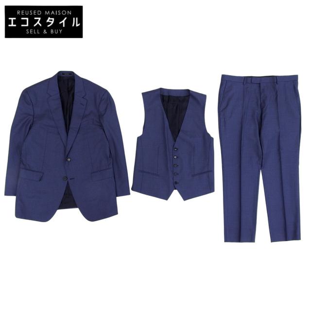 HUGO BOSS ヒューゴボス スーツ セットアップ 54 ネイビー メンズ
