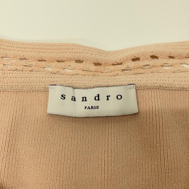 sandro サンドロ トップス 表記無し ピンク レディース