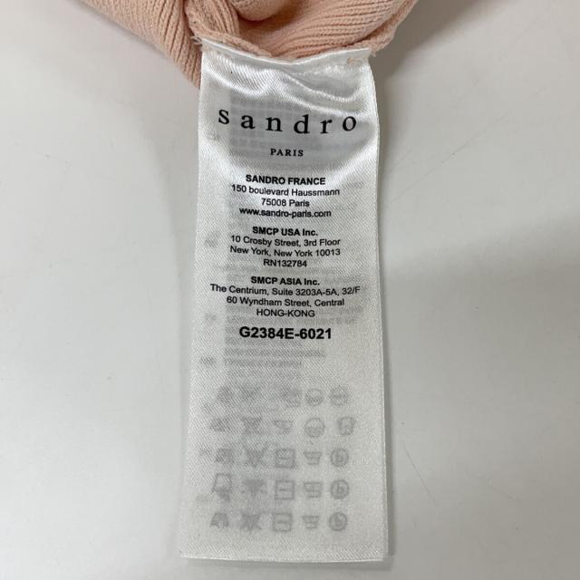 sandro サンドロ トップス 表記無し ピンク レディース