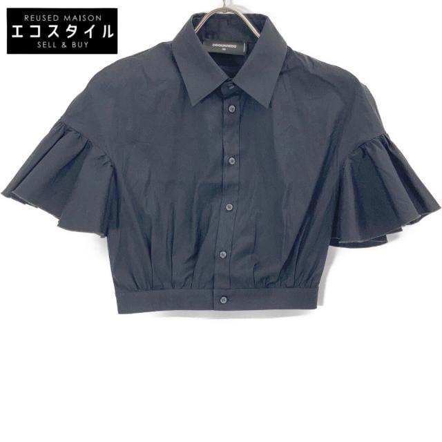 DSQUARED2 ディースクエアード トップス 38 ブラック レディース