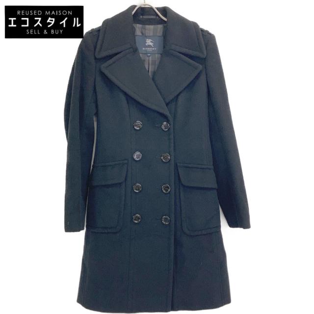 BURBERRY バーバリー コート 40 ブラック レディース