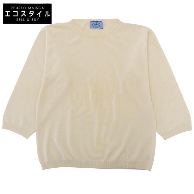 PRADA プラダ トップス 42 アイボリー メンズ
