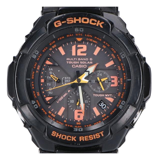 G-SHOCK ジーショック 腕時計 ブラック/オレンジ メンズ