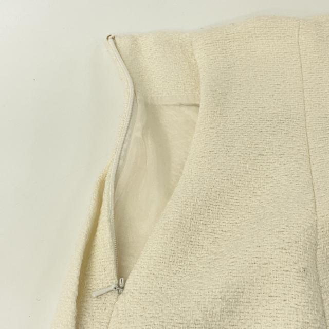 ROCHAS ロシャス スカート 38 ホワイト レディース_3
