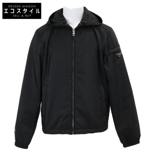 PRADA プラダ ジャケット L ブラック メンズ