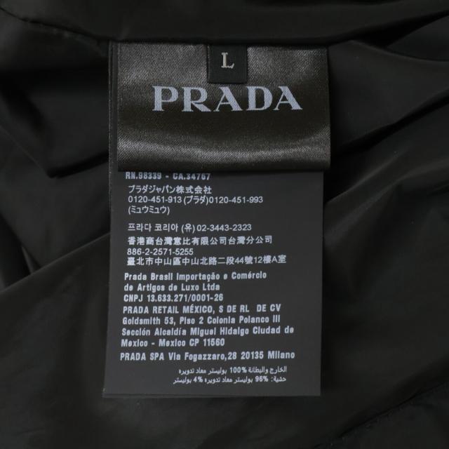 PRADA プラダ ジャケット L ブラック メンズ_6