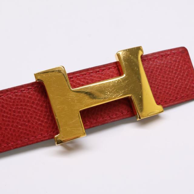 HERMES エルメス ベルト 65 レッド/ネイビー レディース HERMES エルメス ベルト 65 レッド/ネイビー レディース