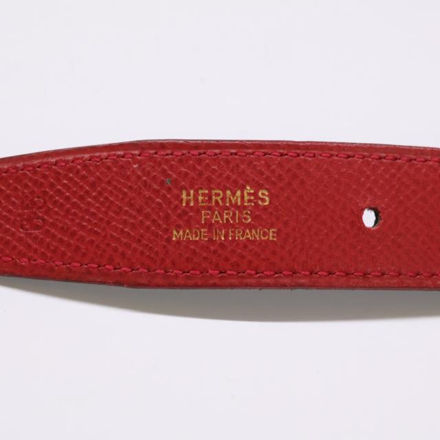 HERMES エルメス ベルト 65 レッド/ネイビー レディース HERMES エルメス ベルト 65 レッド/ネイビー レディース